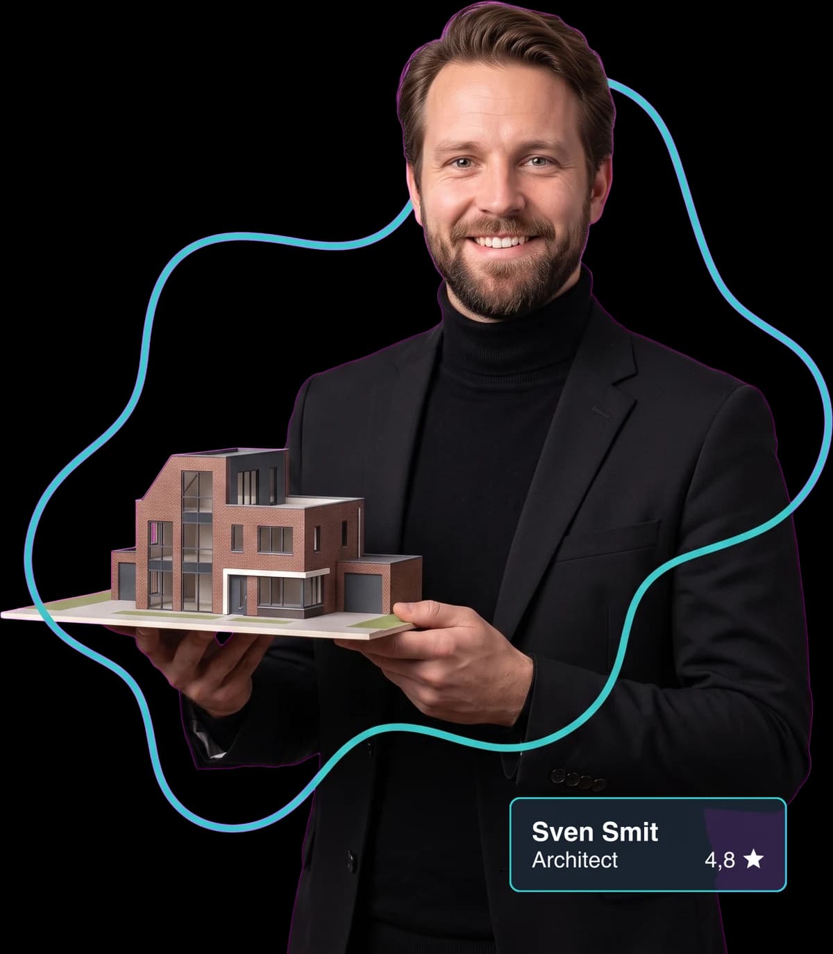 Architect aan het werk