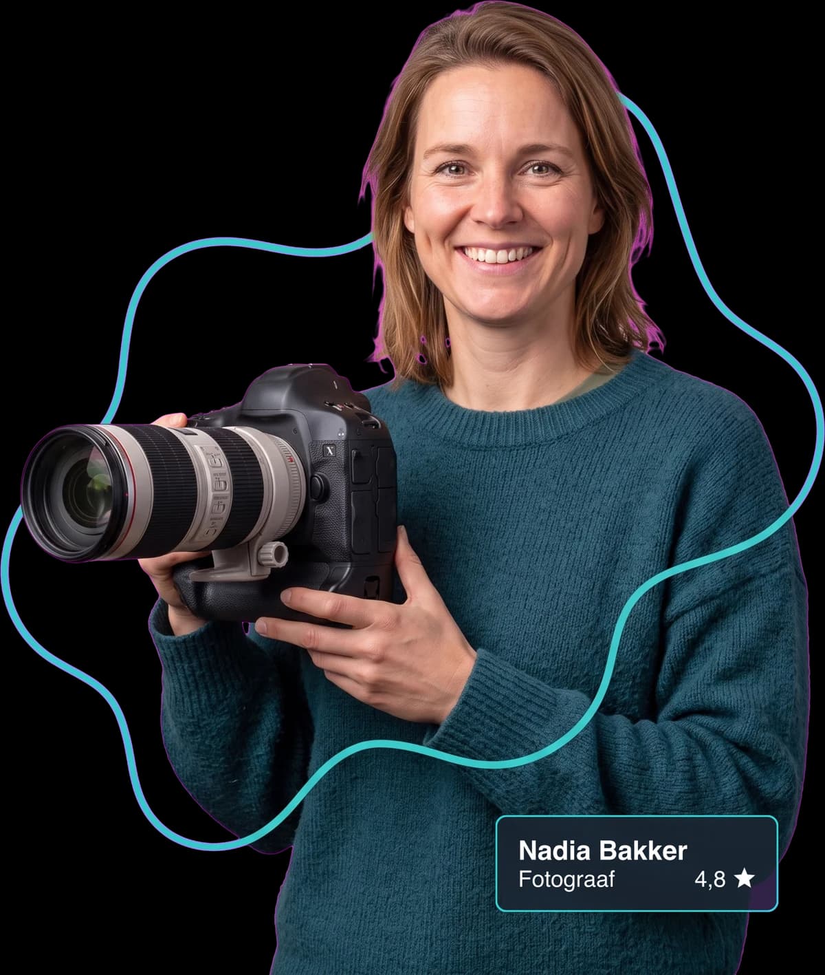 Fotograaf aan het werk
